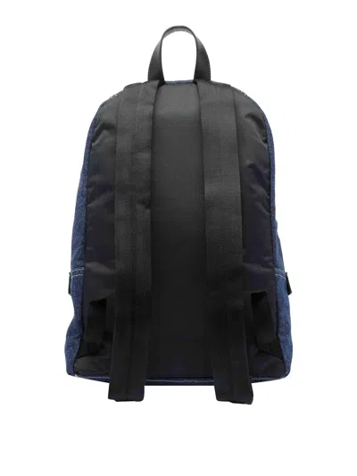 Marc Jacobs Denim Medium Backpack In Blue
