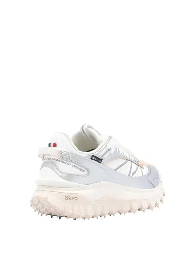 Moncler Trailgrip Gtx Leather & Mesh Sneakers In White
