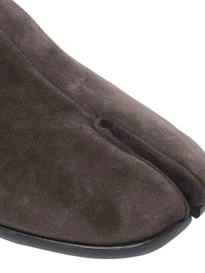 Maison Margiela Tabi Babouches Flats In Animal Print