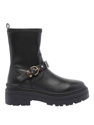 Pinko 'mia' Ankle Boots In Black