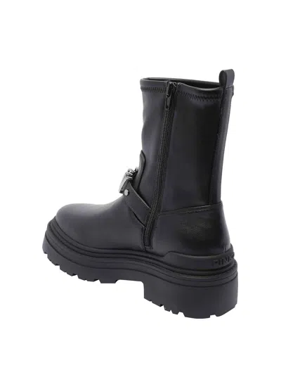 Pinko 'mia' Ankle Boots In Black