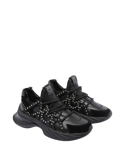 Pinko 'ariel' Sneakers In Black