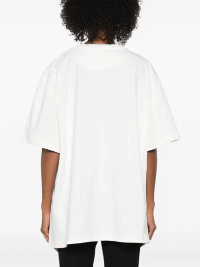 Attico Oversized T Shirt In White