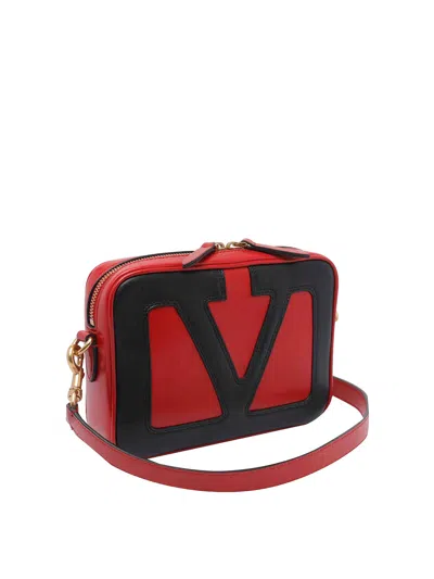 Valentino Garavani Superstar Chain Belt Bag In Red