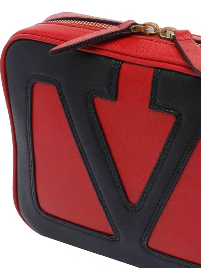 Valentino Garavani Superstar Chain Belt Bag In Red