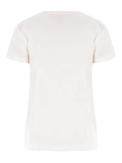 Valentino Le Chat De La Maison Jersey T-shirt In White