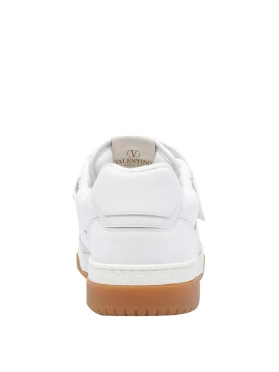Valentino Sneaker Low Top Joie De Jouer White In White