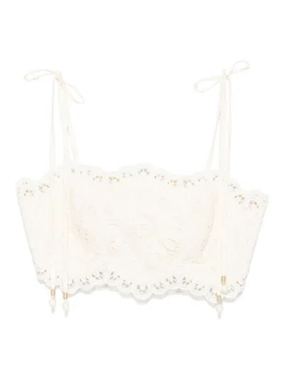 Zimmermann Top - Blanco In White
