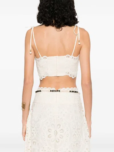 Zimmermann Top - Blanco In White