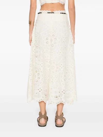 Zimmermann Blusa - Blanco In Neutral