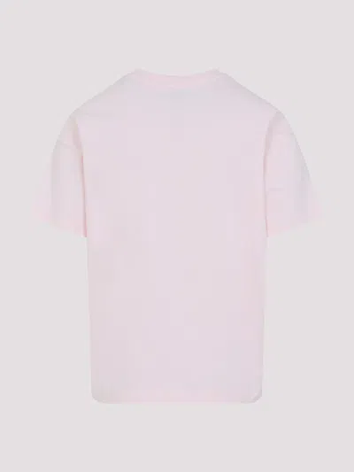 Casablanca Casa Way Orange Mascot Short Sleeve T-shirt In White