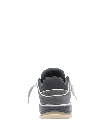 Axel Arigato Low-top Nubuck Sneakers With Contrasting Stitching In Multi