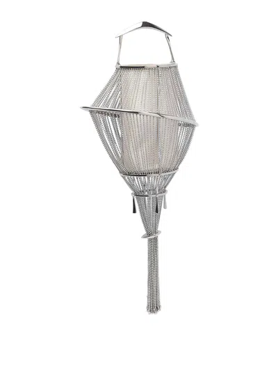 Benedetta Bruzziches Lumiere An Italian Afternoon Handbag In Silver