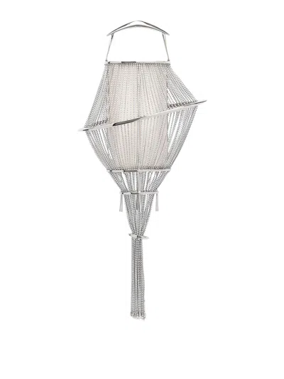 Benedetta Bruzziches Lumiere An Italian Afternoon Handbag In Silver