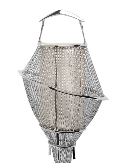 Benedetta Bruzziches Lumiere An Italian Afternoon Handbag In Silver