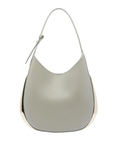 Benedetta Bruzziches Tote Bag With Adjustable Handle Structure In Green