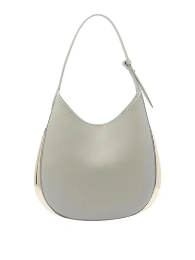 Benedetta Bruzziches Tote Bag With Adjustable Handle Structure In Green