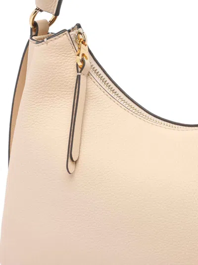Coccinelle Small Boheme Shoulder Bag In White