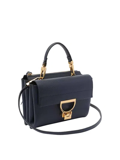 Coccinelle Small Arlettis Handbag In Blue
