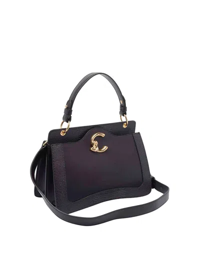 Coccinelle C-me Bimateri Crossbody Bag In Black