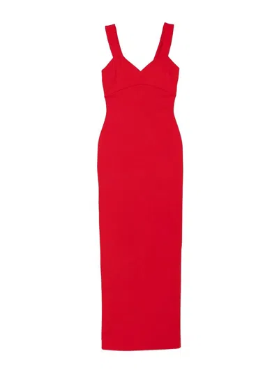 Solace London 7 Ilona Maxi Dress In Red