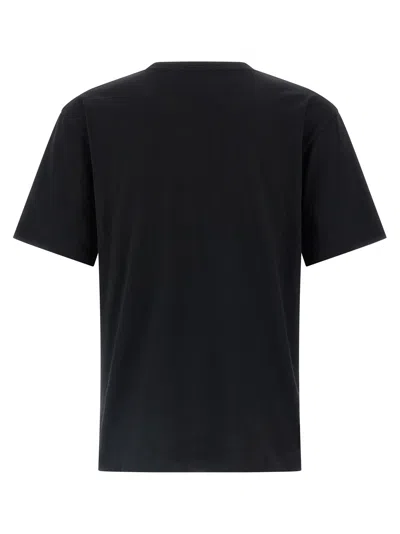 Valentino Cotton T-shirt Wuth Apollon Dyonisos Graphic Print In Black