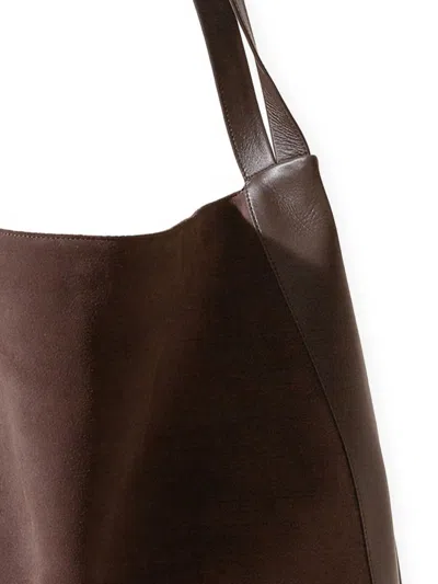 Hereu Knotted-detail Leather Shoulder Bag
