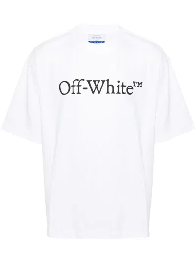 Off-white Big Logo Print Skate Cotton T-shirt