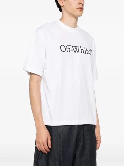 Off-white Big Logo Print Skate Cotton T-shirt