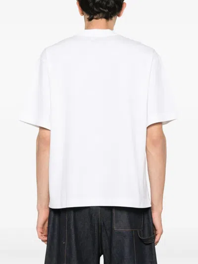 Off-white Big Logo Print Skate Cotton T-shirt