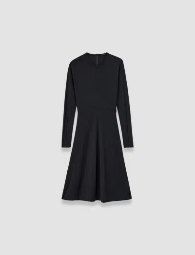 Joseph Wool Jersey Dress In Blue