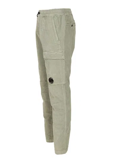 C.p. Company Cargo Pants Trousers Green In Gray