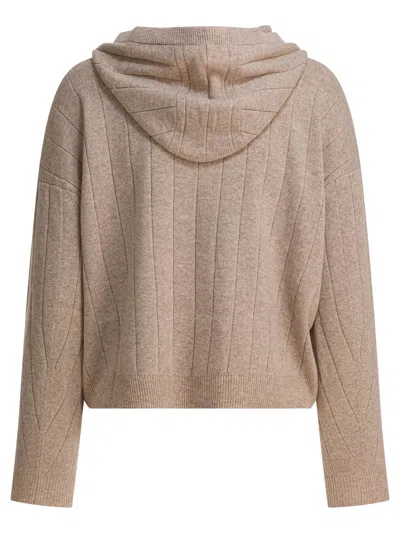 Max Mara Pure Cashmere Cardigan Knitwear Beige
