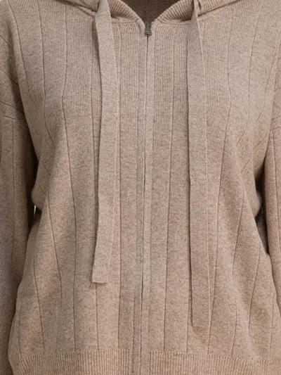 Max Mara Pure Cashmere Cardigan Knitwear Beige