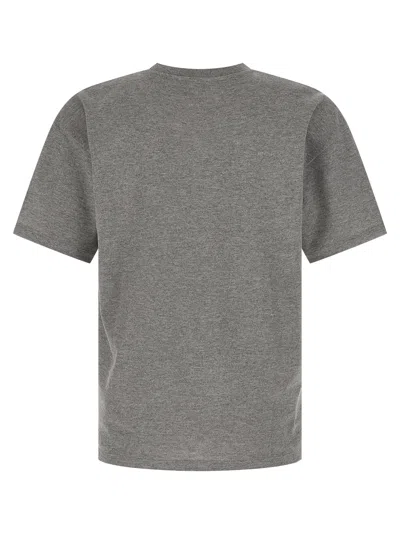 Saint Laurent Cassandre T-shirt In Gray