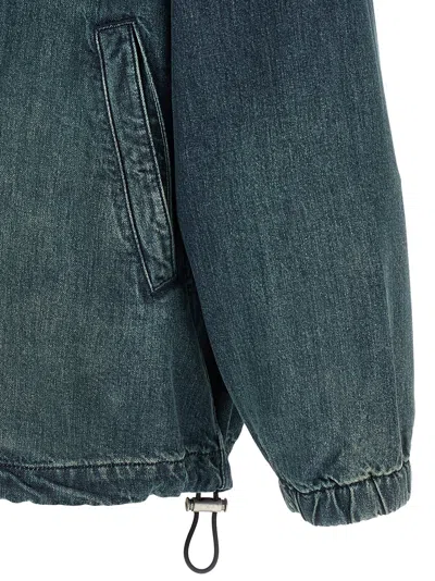 Diesel Jacket In Recycled Nylon Taslan In Blue