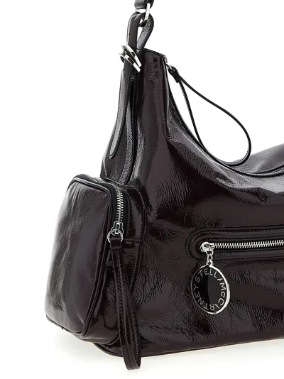 Stella Mccartney Maroon Dartmoor Shoulder Bag In Burgundy
