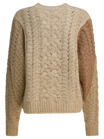 Isabel Marant Étoile Isabel Marant Etoile Multicolor Acrylic Blend Daryl Sweater In Brown