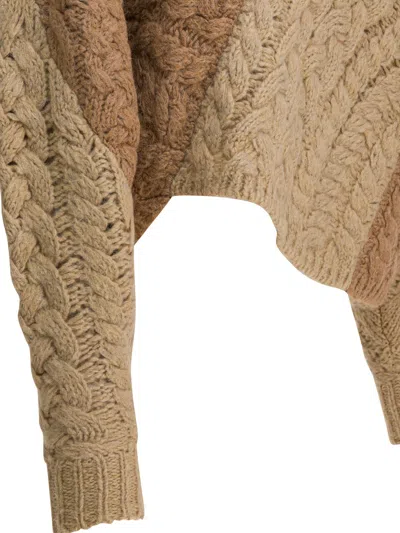 Isabel Marant Étoile Isabel Marant Etoile Multicolor Acrylic Blend Daryl Sweater In Brown