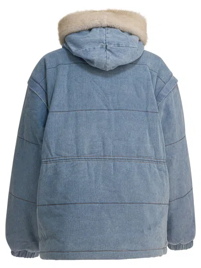 Max&moi Deva Jackets Light Blue