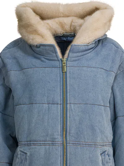 Max&moi Deva Jackets Light Blue