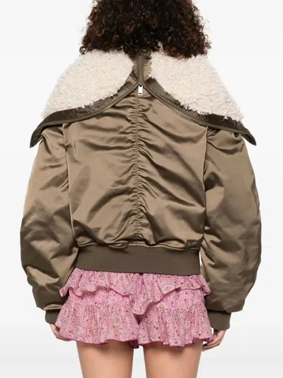 Isabel Marant Étoile Elisa Short Quilted Satin Coat
