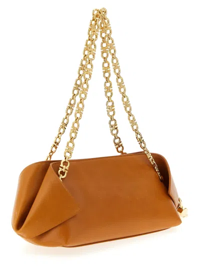 Ferragamo Small Folded Chain-strap Shoulder Bag
