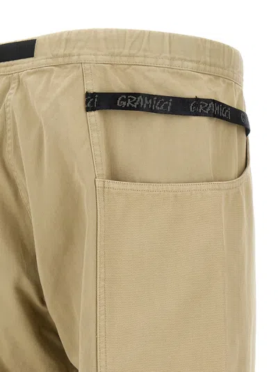 Gramicci Gadget Elastic-waistband Twill Trousers In Neutral