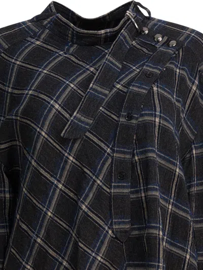 Isabel Marant Gerla-gd Shirts Blue In Black