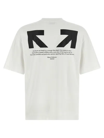 Off-white Graphic Print Crew Neck T-shirt