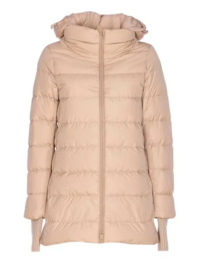 Herno Hooded Zip-up Padded Jacket
