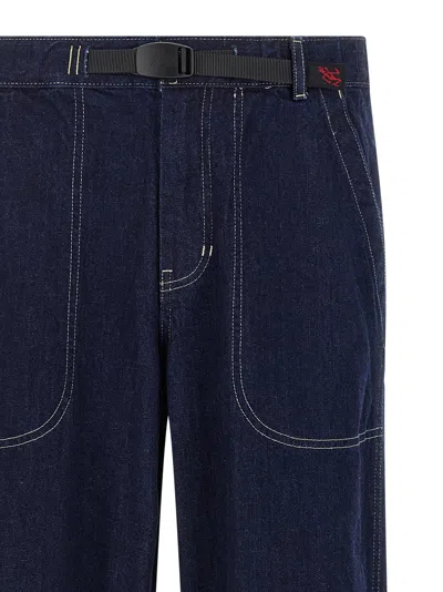 Gramicci Japanese Slub Denim Pant Clothing In Blue
