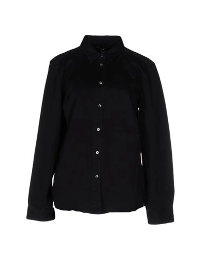 Marc By Marc Jacobs Denim Shirt In Black