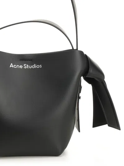 Acne Studios Mini Crossbody Bag Shoulder Bags Black In Black
